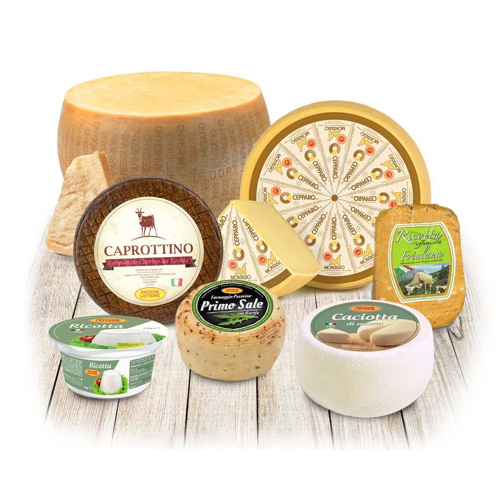 Italian dairy & cheeses