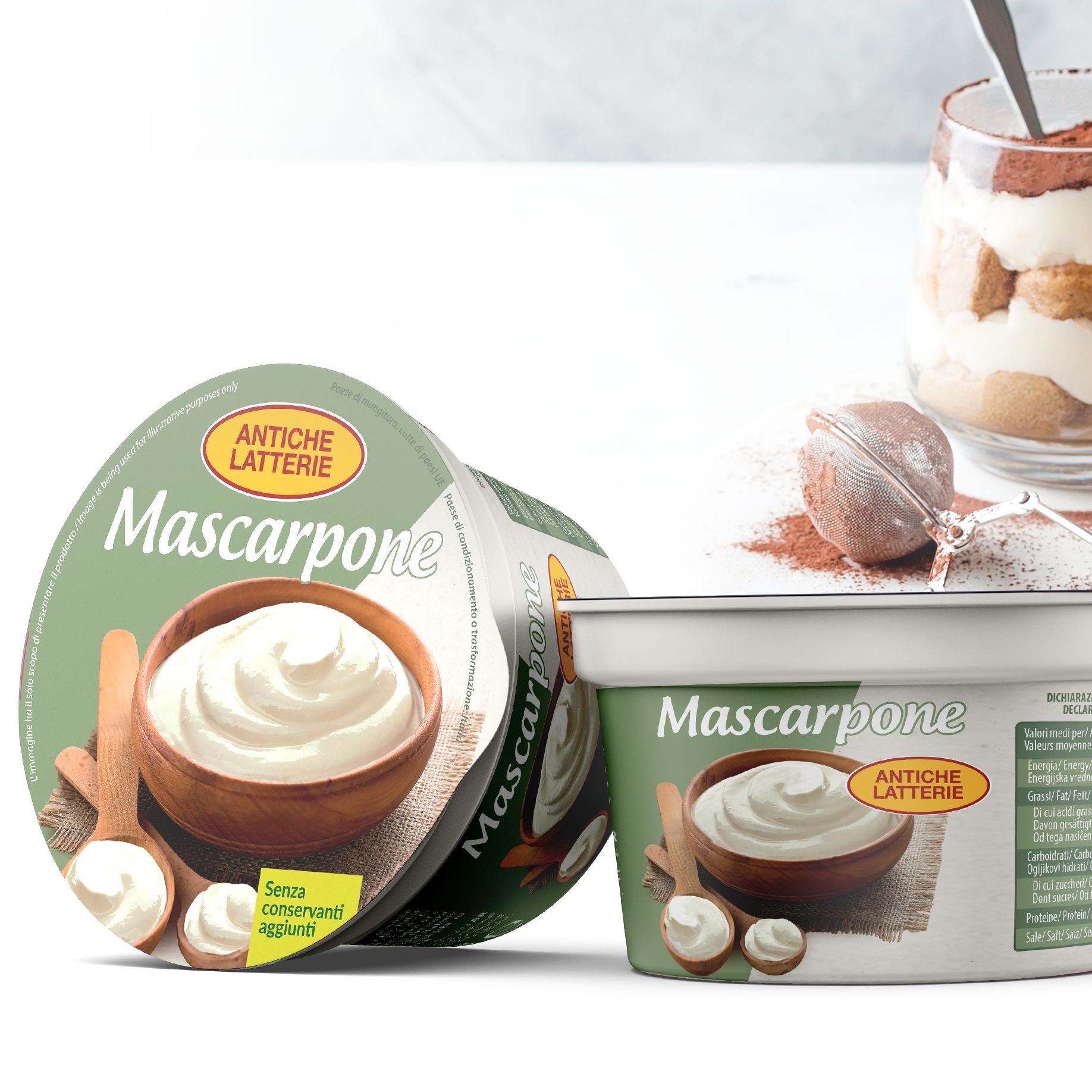 Creamy Mascarpone<br>perfect for bakery